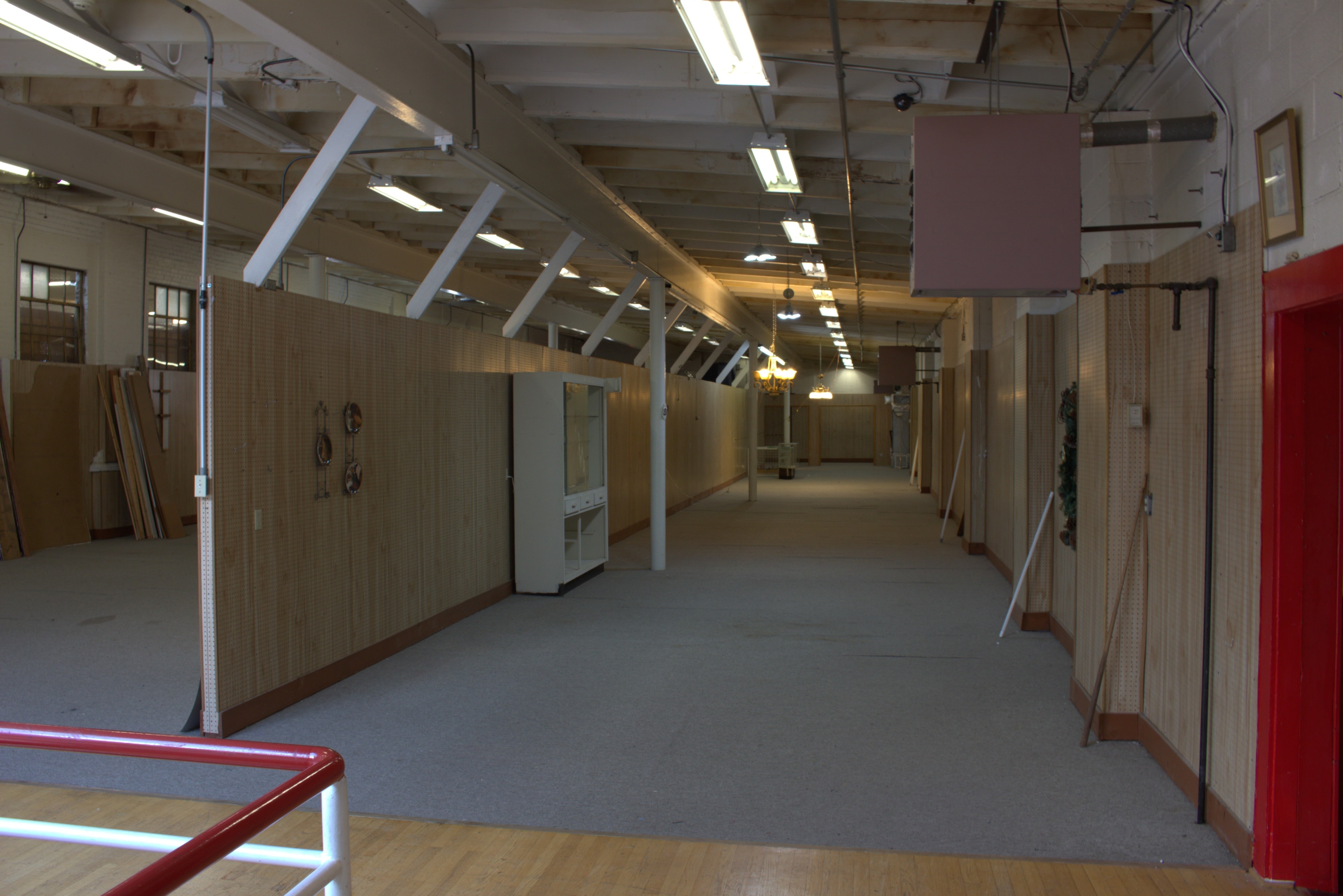 Mezzanine Level — Full Length Corridor View